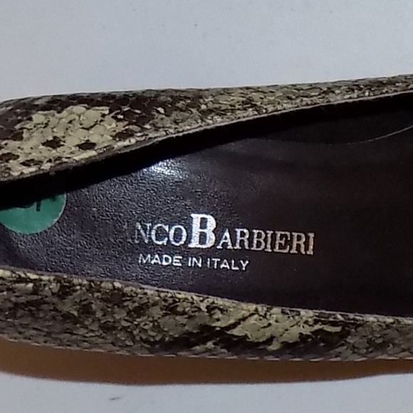 Vintage Franco Barbieri python embossed leather - Picture 7 of 7